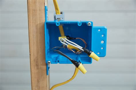 junction box for splicing two wires together|splicing electrical wires to code.